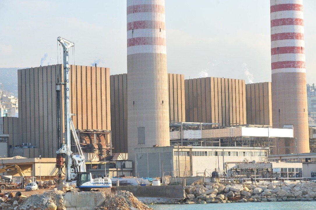 Deep Foundation Design – Coastal Power Plant, Beirut