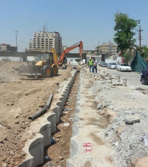 Excavation Support Design – 15 m Deep Excavation, Baghdad