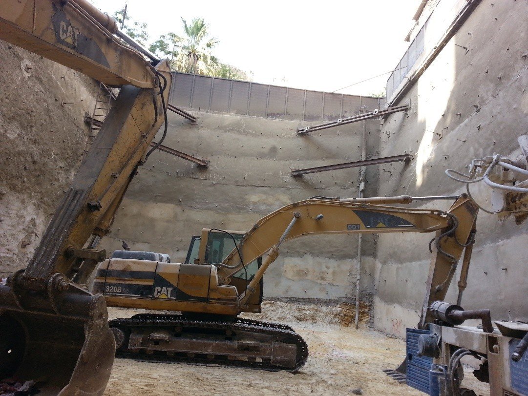 Rock Stabilization & Excavation Support – Residential Tower, Beirut